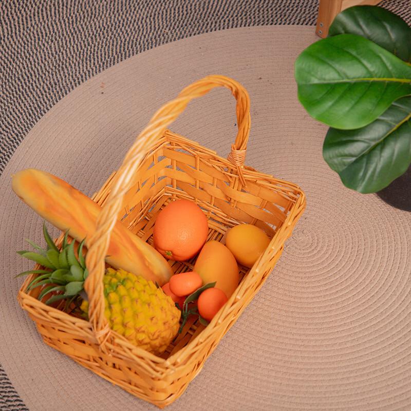 OLOEY Wicker Storage Basket