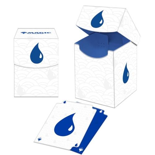 

Ultra Pro - Mana 8 100+ Deck Box - Island for Magic: The Gathering, Holds & Stores 100 Standard Size Cards, Durable Protective Collectible Gaming Deck