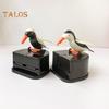 Bird Toothpick Dispenser Press Woodpecker Toothpick Holder Portable Home Office Restaurant Desktop Automatic Toothpick Organizer Container