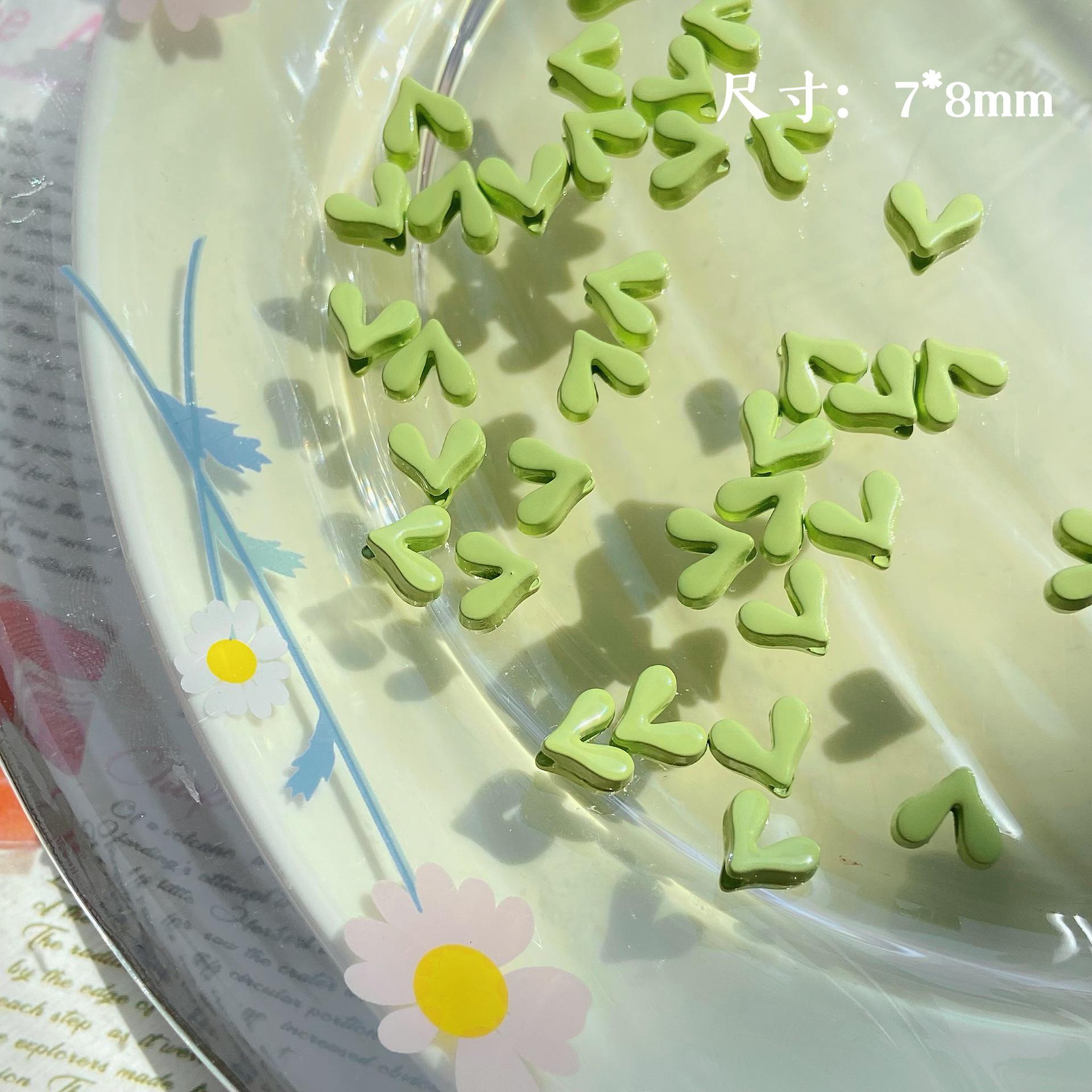 

Японское ожерелье и браслет из бисера в виде сердечек, набор для DIY из сплава