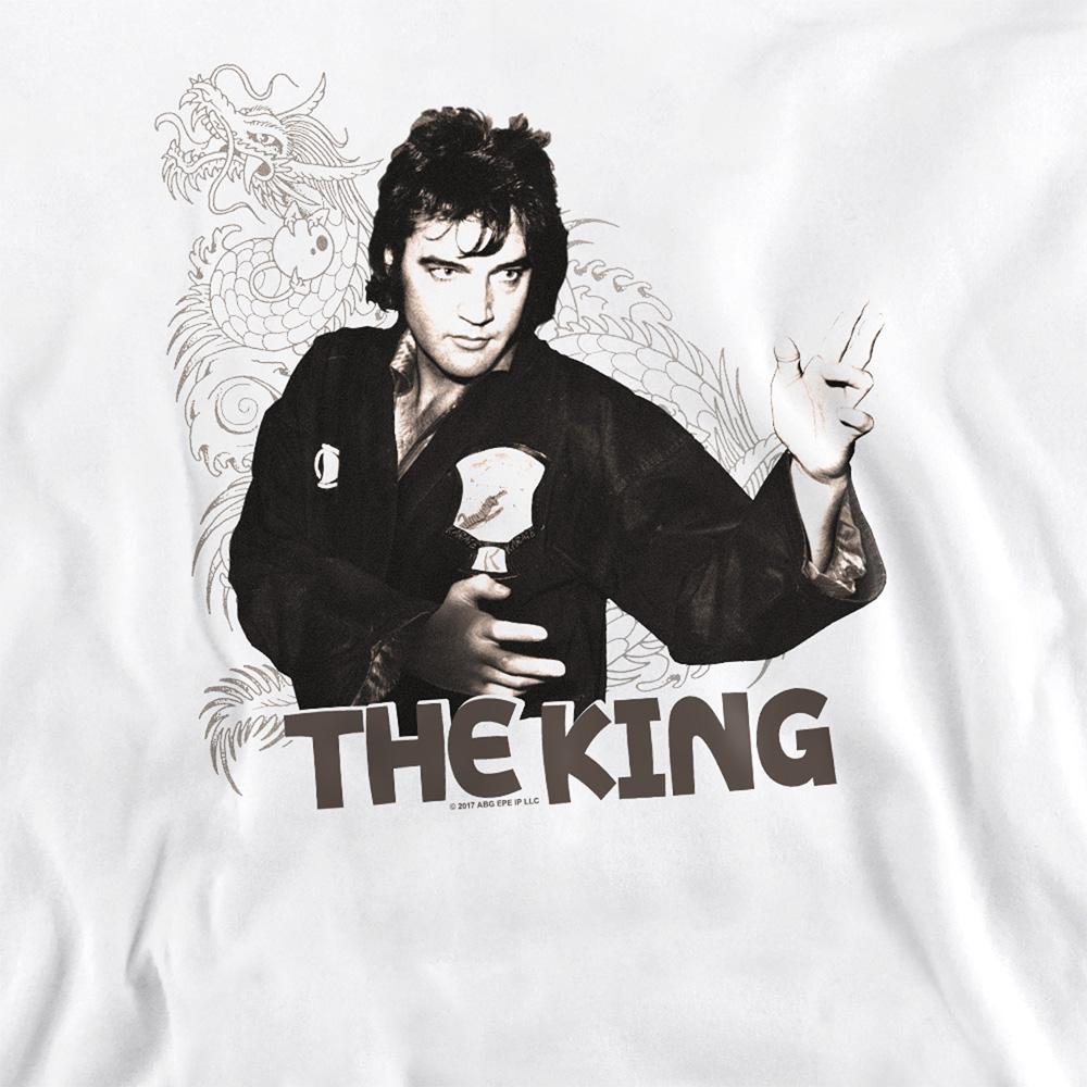 Elvis Presley Unisex Erwachsener Fighting King Sweatshirt