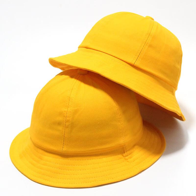 XIN SHENG XIANG Kids' Lemon Yellow Bucket Hat