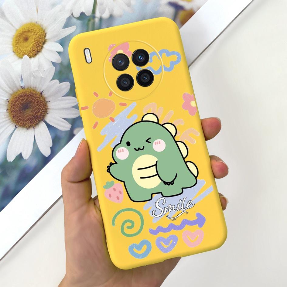 Astronaut Case For Honor 50 Lite Cover Huawei Nova 8i Funda Shockproo Soft Silicone Cute Back Cover on Nova8i Honor50 Lite Coque