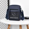 WEIXIER Men's Crossbody Shoulder Bag Messenger Bag Mini Purse Travel Passport Wallet Bag
