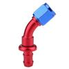 AN6 Straight Push On   Lock Oil Gas Fuel Line Hose End Male Fitting