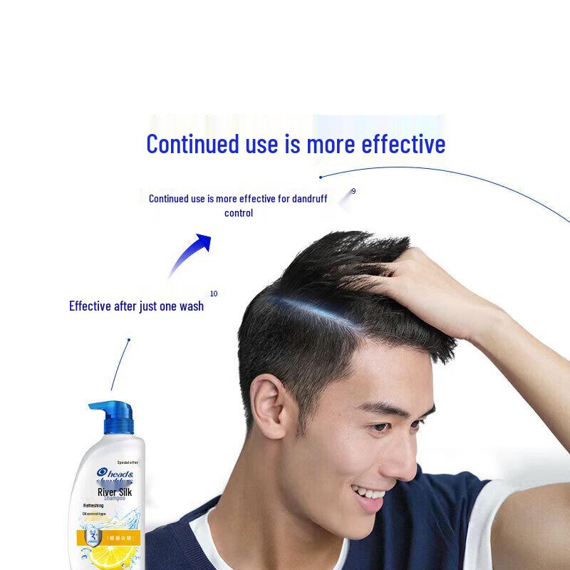 Head & Shoulders Refreshing Anti-Dandruff Shampoo (3 X 1.18KG)
