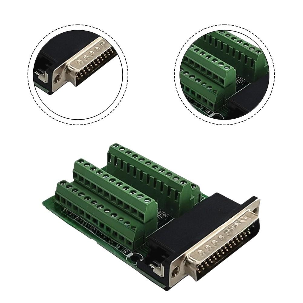 DB44-G2 Male Connector Adapter Module for PCB Mounting Terminal Block Connection in Electrical Control Systems