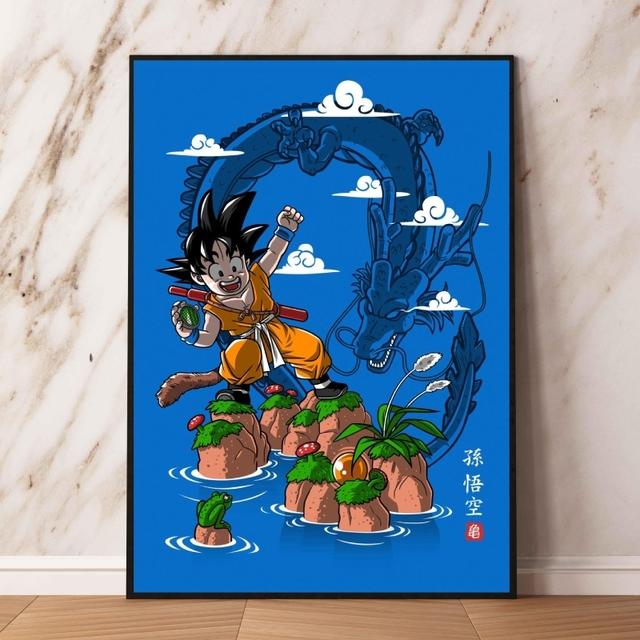 Poster sur toile Dragon Ball Carot imprimé et imprimé de haute qualité, cadeau artistique pour les amis