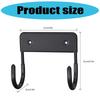 Space Saving Ironing Board Hanger Wall Hanging Rack Alloy Texture Great for Vertical Storage in Closets or Behind Doors