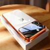 Plating Clear Hard PC Glass Lens Camera Protection Case For For Iphone 17 Pro Max 16 1 13 11 12 14 Transparent Bumper Cover