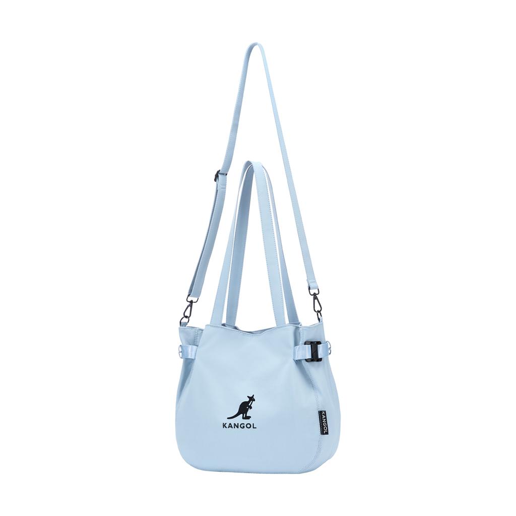 New KANGOL Nylon Large Capacity Shoulder Bag Crossbody Bag Unisex Glacier Blue/Black/Peach Pink/Mint Green/Khaki KGC1510