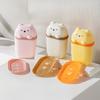 Drips Drying Soap Case With Secure Lid Portable Soap Box For Business Trip Family Travel Camping Bathroom Essential