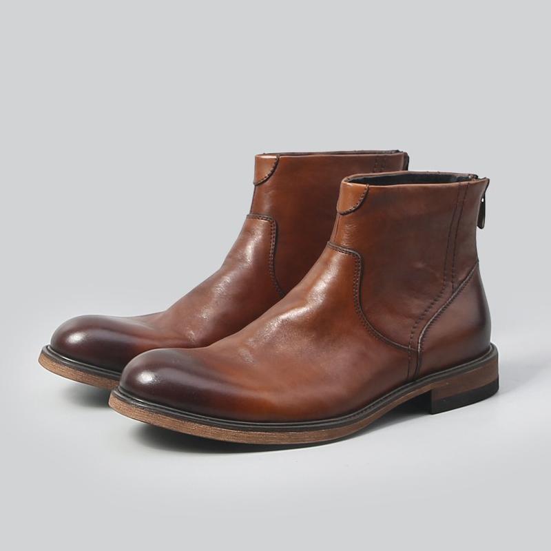 High Quality Genuine Leather Winter Shoes