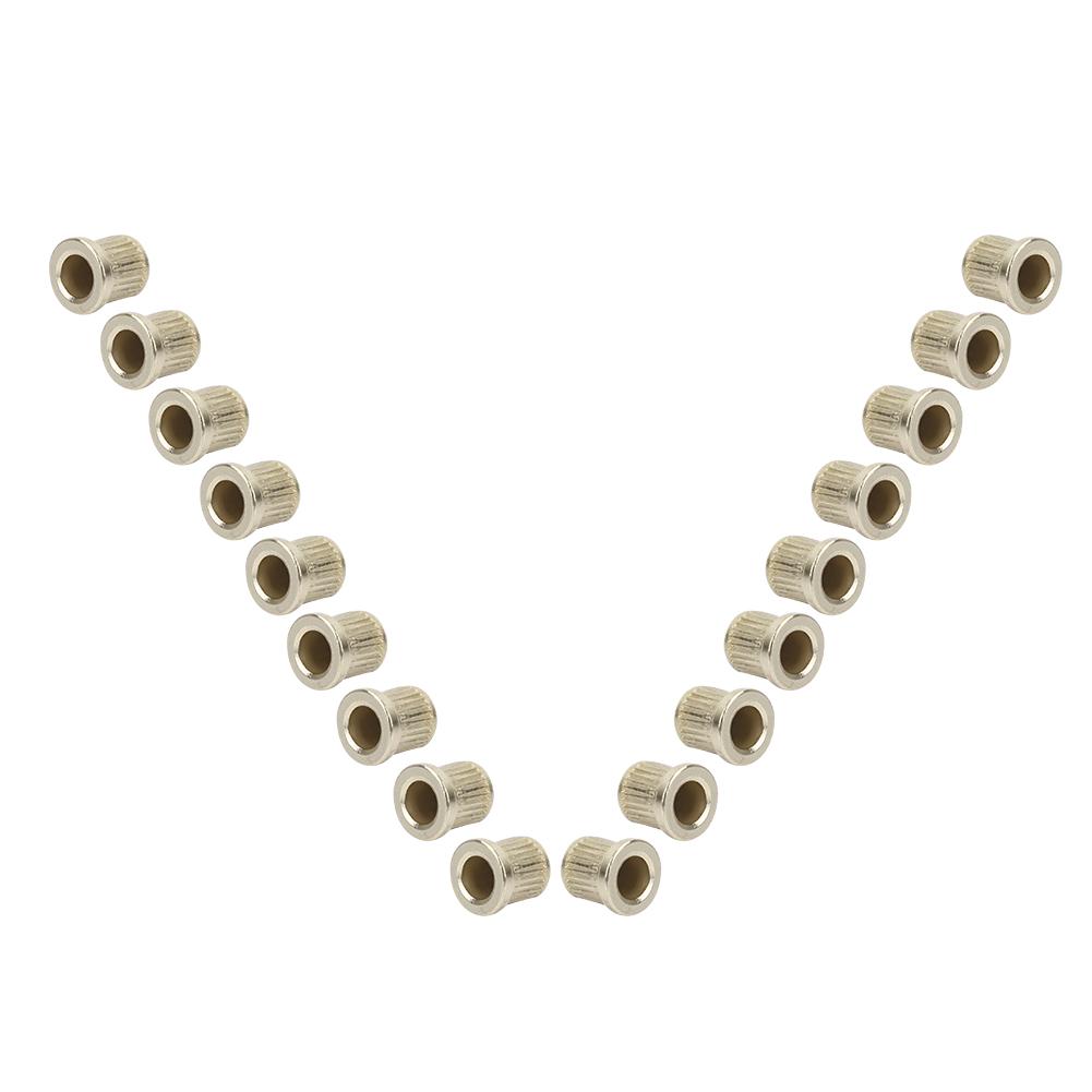 

18 шт. латунных золотых наконечников для струн электрогитары, сменные аксессуары для музыкальных инструментов