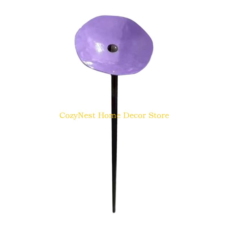 

92MF Compacts Pollinators Watering Cup Colorful Metal Garden Stakes Easy To Clean Outdoor Decoration for Gardening