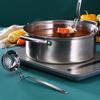 Non-slip Stainless Steel Spoon Colander Long Handle Household Kitchen Spoon Flatware Kitchenwear