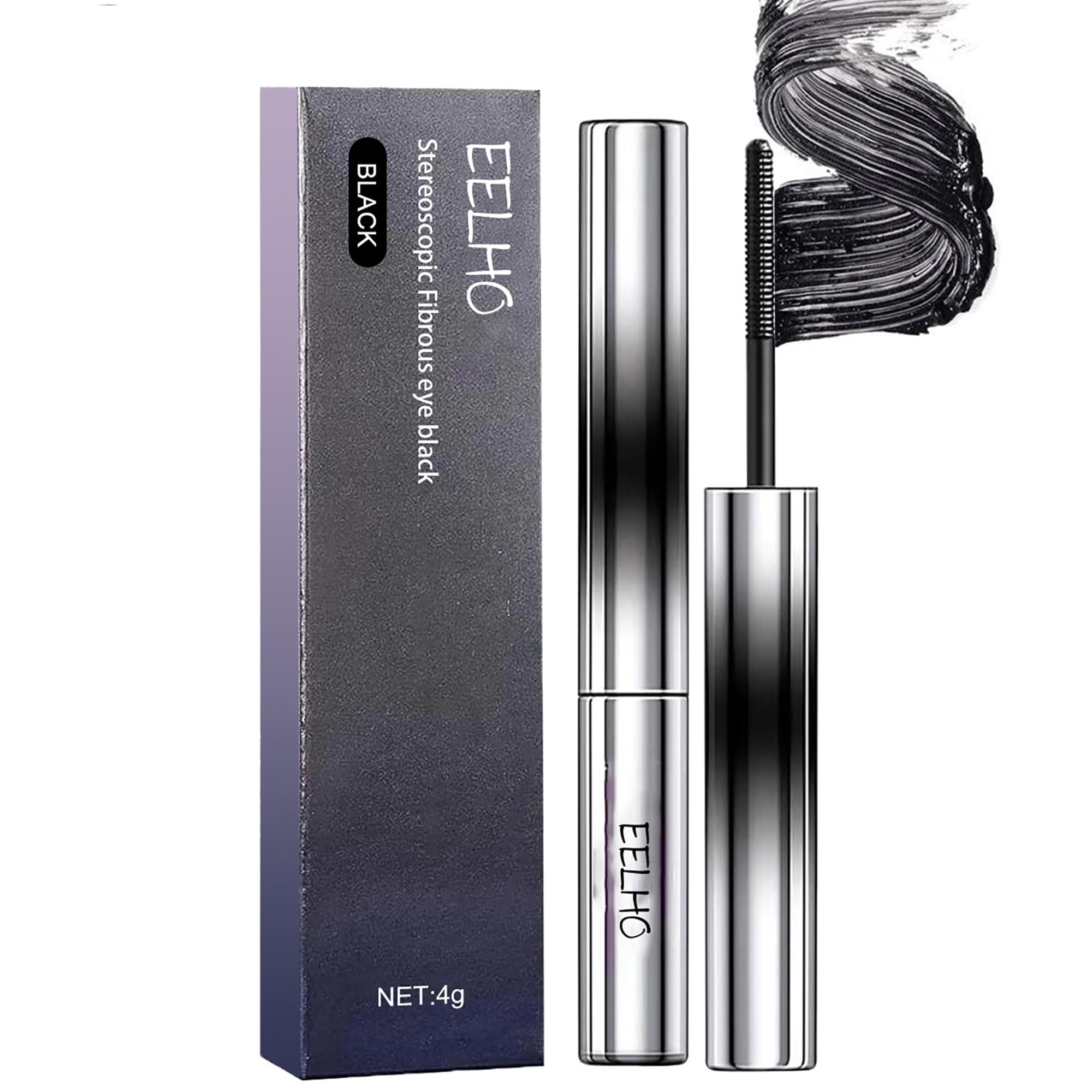 

3D Curl Mascara Ra Won Jeongyeon New 3D Metal Mascara Водостойкая и тушь с металлической щеточкой черного цвета [модель 2025 года] Rankin, Волокно, Устойчивая к поту, Водостойкая,