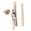 Wood Drilling Fire Making Tool Survival Emergency Ignitor Kit for Outdoor Camping(1 Person)
