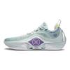 Li-Ning Scarpe da Ginnastica da Uomo Way Of Wade Shadow 5 V2 Aurora Azzurro Chiaro Bianco ABPU009-3