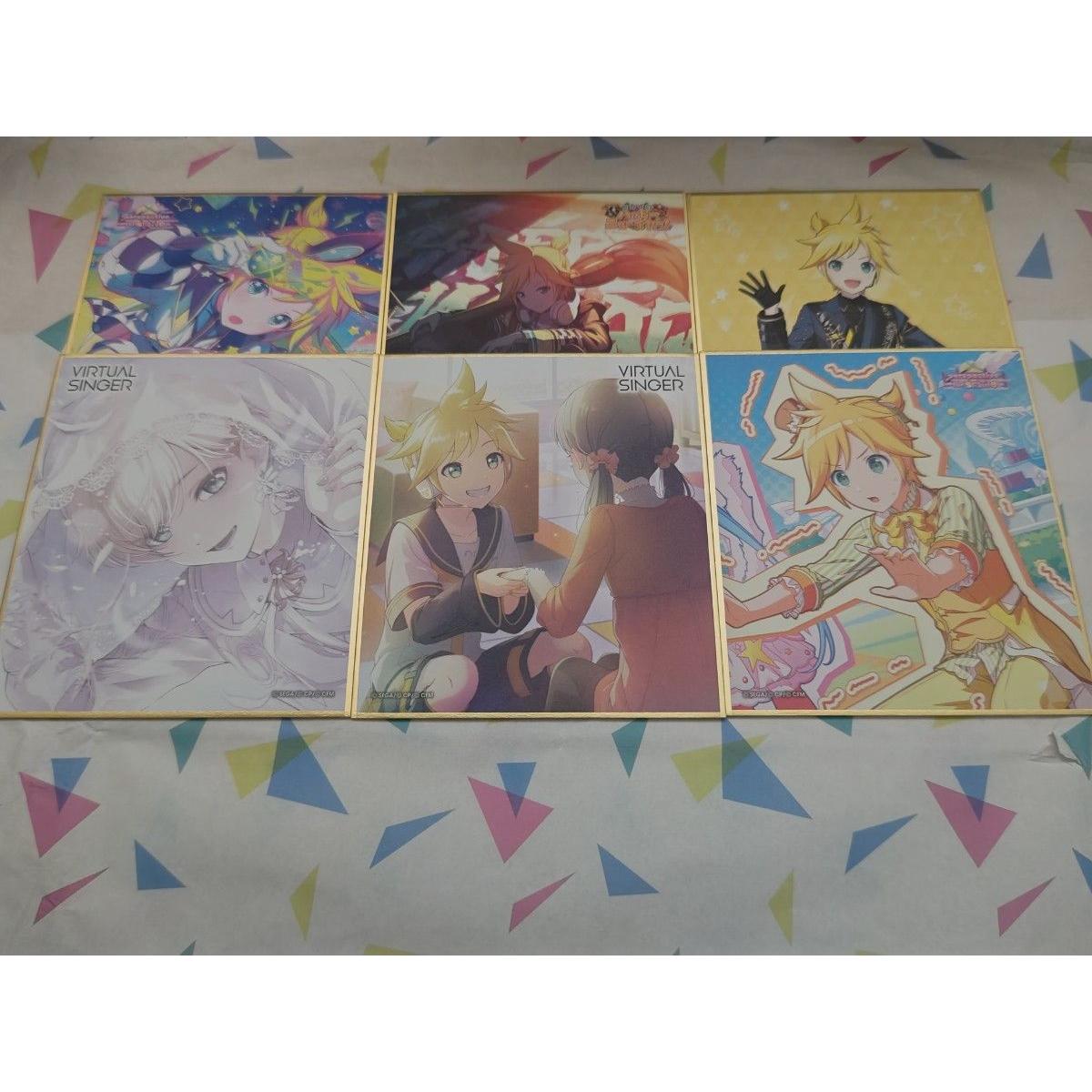 Used Proseca Mini Colored Paper Collection Colored Paper Kagamine Len Len 6A 46C Karafes Ensta Ensemble Stars