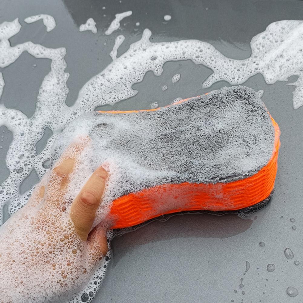 Gąbka do mycia samochodu Blok do czyszczenia samochodu i motocykla Duży rozmiar Gąbka Szczotka Narzędzie do usuwania kurzu z samochodu