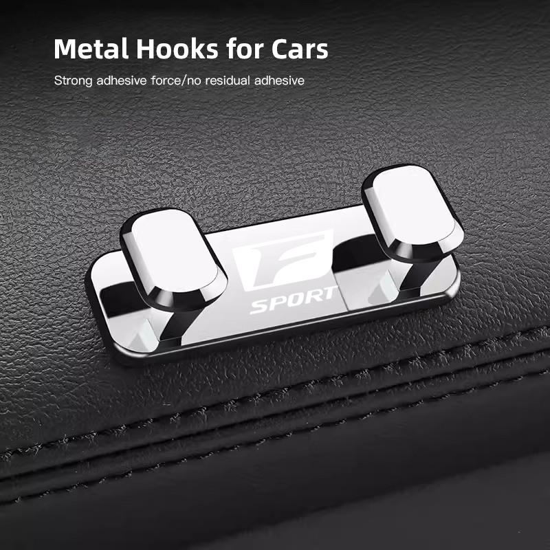 QDDY3 Car Hooks Small Size Connecting Locks Auto Accessories For Lexus Fsport GS GX IS LS LX CT LC RC LBX NX RX 350h 450h ES UX 300e