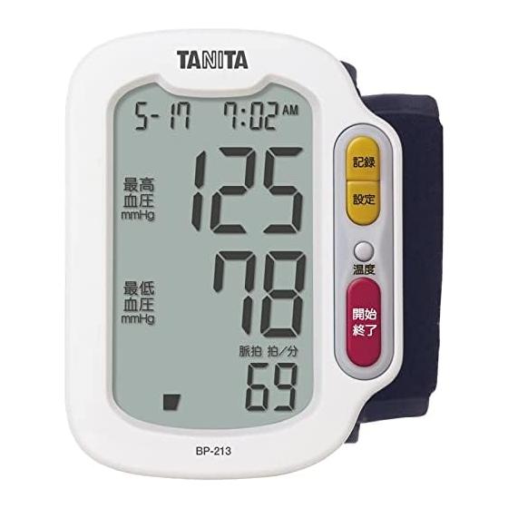 Тонометр на запястье Tanita BP-213 Белый BP-213-WH