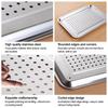 Stainless Steel Tea Tray Rectangle Barbecue Plate New Draining Basin  Teahouse Restaurant