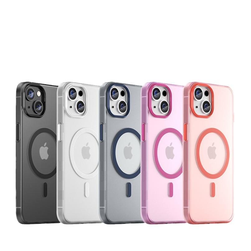 Applicable To Apple 11 Mobile Phone Case Iphone11pro Magnetic Case 11ProMax Anti-drop SE1/11E Matte Skin Feel