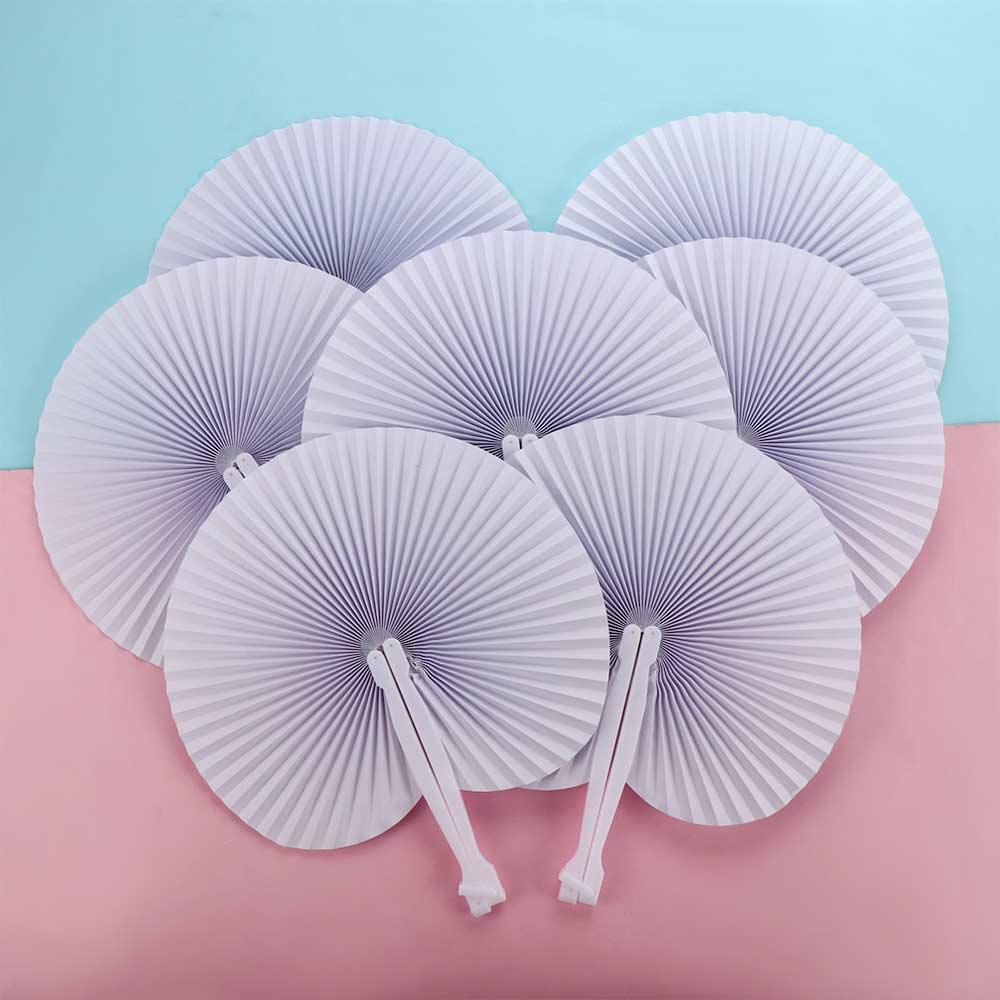 Handheld Wall Decor Cooling Tools Practice Calligraphy Fan Paper Fan Craft Fan Folding Fan Toy Fan