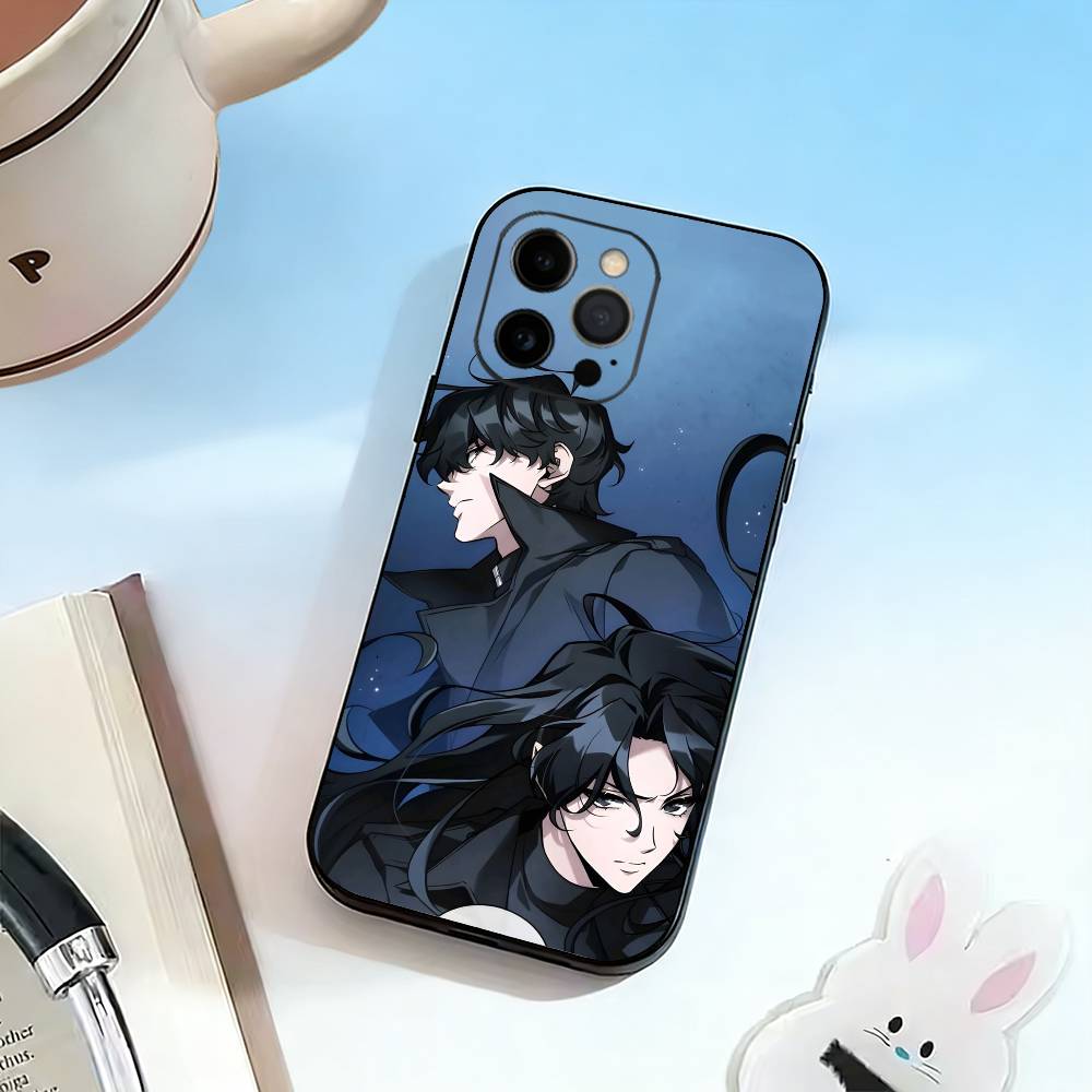 A-Anime Isekai ORV Phone Case For iPhone 17,16,15,14,13,12,11 Plus,Pro Max,XS,Soft Silicone Black Cover