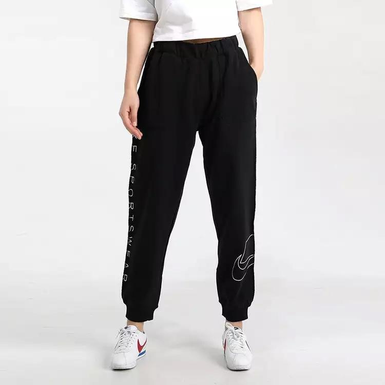 Nike Sport Casual Pants Women Bottoms Black CU5766-010