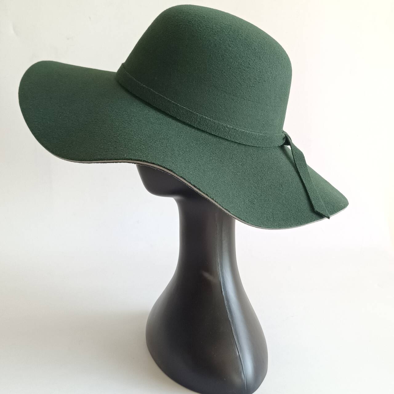 Fedora retro mage style soft brim women s hat elegant felt hat wide brim sun hat women s fedora M56-58CM