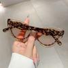 Sexy Ladies Cat Eye Vintage Sunglasses Women For Female Luxury Brand Designer Sun Glasses Punk Popular Hollow Double Color Shade