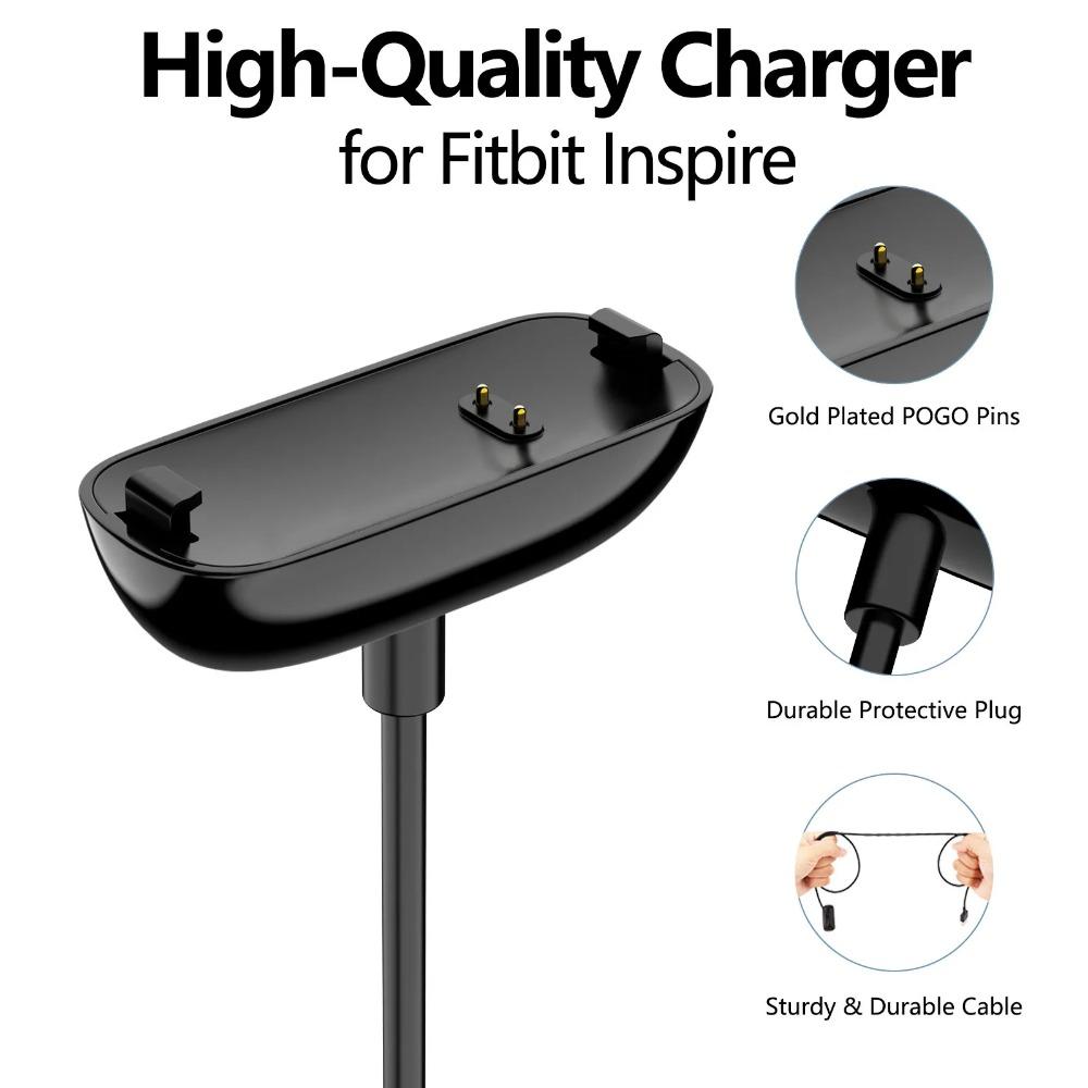 100cm USB-Ladekabel für Fitbit inspire/inspire 2/inspire 3 Schnelllade-Clip-Dock für Fitbit inspire HR/ACE 2/ACE 3 Ladegerät