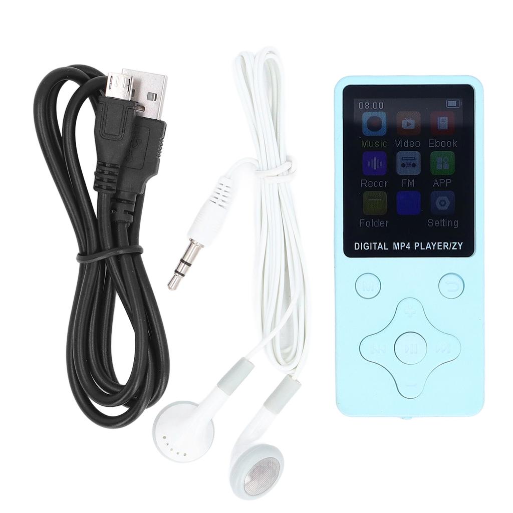 32GB MP3 MP4 Player with Bluetooth 5.0 1.8 Inch Screen Portable HiFi Music Player with Speaker Video