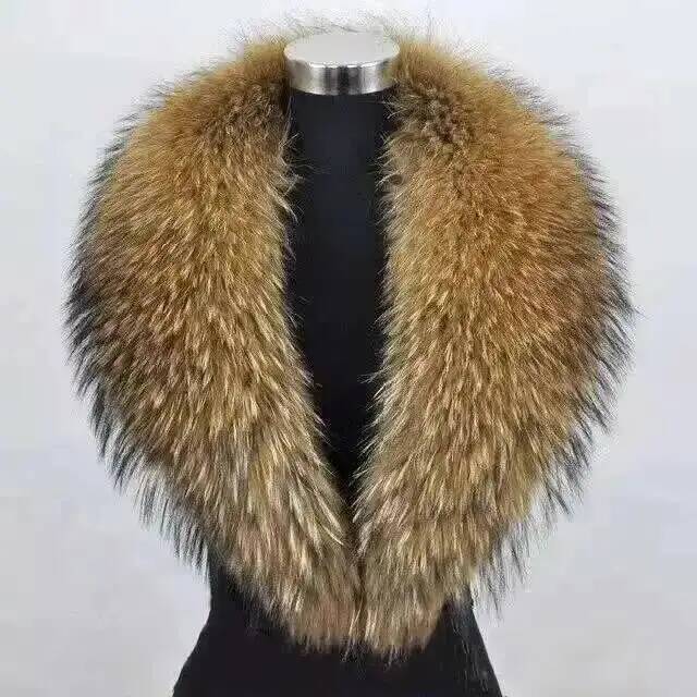 Winter Real Fox Fur Collar 100%