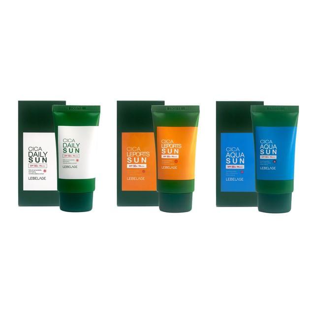 LEBELAGE - Cica Sun - 3 Types Daily