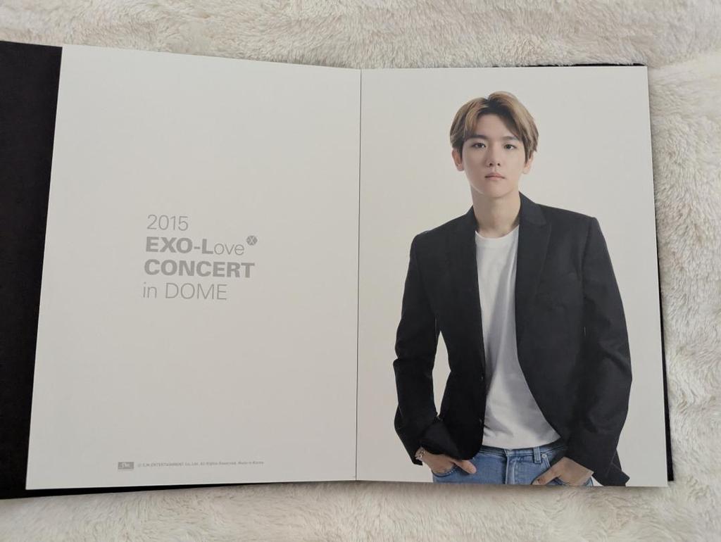 [USED] 2015 EXO-Love Concert in Dome Postcard Book