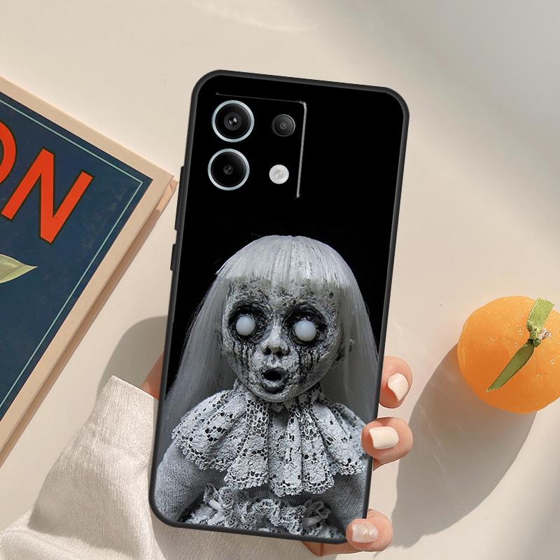 Creepy Dolls Funda For Xiaomi Redmi Note 14 13 9 10 11 12 Pro 9S 10S 11S 12S Redmi 13C 10C 12C 14C Case