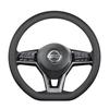 Echte Lederlenkradabdeckung für Nissan Sylphy, Teana, Qashqai, Sunny, Tiida