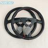 JDM 350mm Montecarlo Tarzı Direksiyon Simidi Evrensel Modifiye Yarış Spor Düz Direksiyon Simidi