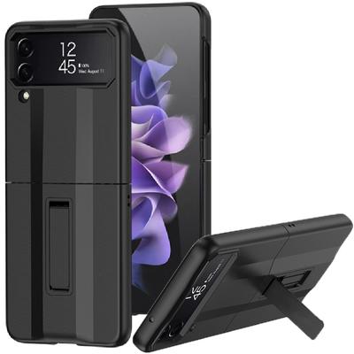 Für Samsung Galaxy Z Flip 4, faltbar, super lauffähig, Anti-Fall-Vollschale, einfach zu falten, mit Ständerabdeckung
