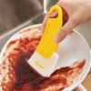 Grattoir de poêle en silicone résistant à la chaleur Outil de nettoyage antiadhésif pour casseroles et poêles pour ustensiles de cuisine Grattoirs flexibles pour résidus alimentaires Graisse Lavable au lave-vaisselle Cuisine