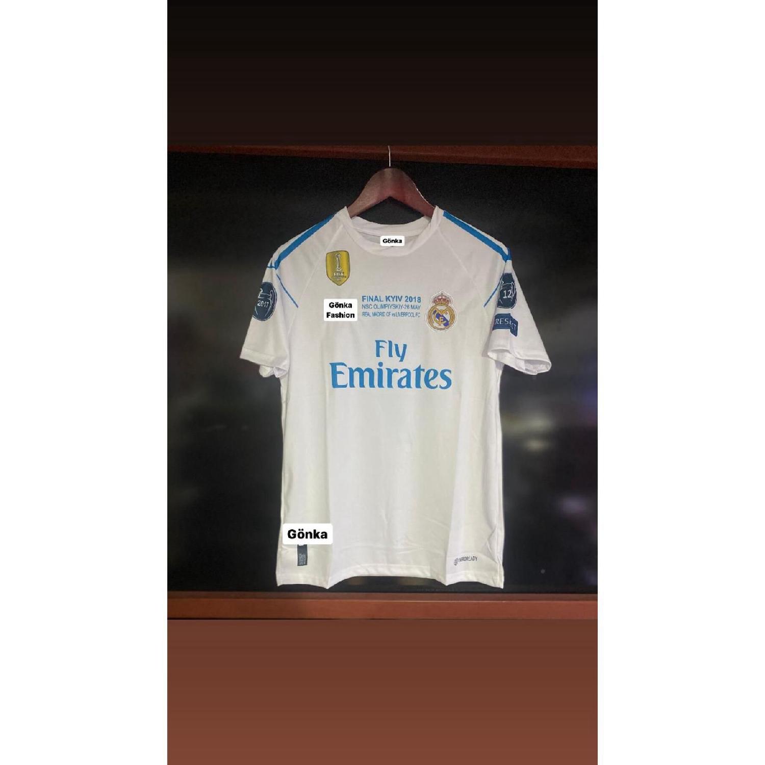 

Роналду Ностальгия Реал Мадрид 2018 Финал Лиги Чемпионов Футбольная майка