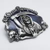 Men's Trendy Red Retro Skull Punk Belt Buckle