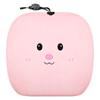Cartoon Doll Style Heated Car Seat Cushion Set - Three Pieces for Winter Comfort