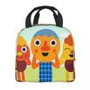 Noodle & Pals Mikrosuper Einfache Thermoisolierte Lunchtasche für Reisen Tragbare Lebensmitteltasche Männer Frauen Kühlbox Thermoisolierte Lunchboxen