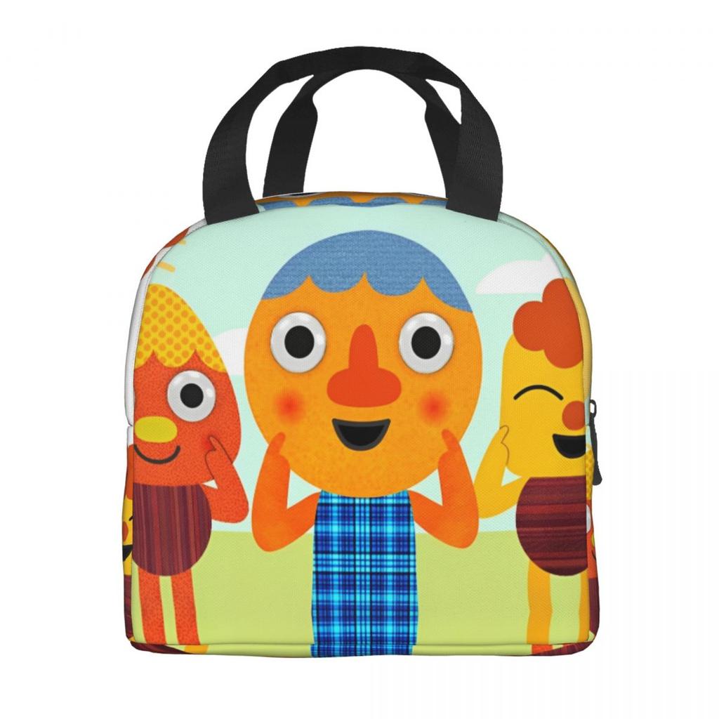 Noodle & Pals Mikrosuper Einfache Thermoisolierte Lunchtasche für Reisen Tragbare Lebensmitteltasche Männer Frauen Kühlbox Thermoisolierte Lunchboxen