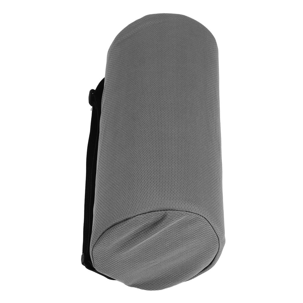 Lumbar Roll Pillow Multifunctional Back Roll Waist Support Cylinder Pillow with Strap